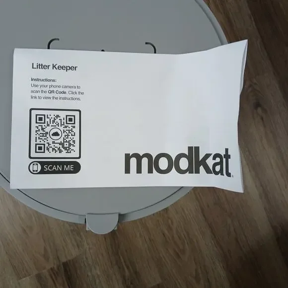 Modkat Litter Keeper + Scoop plastic waste disposal pail bamboo charcoal filter - Picture 16 of 17